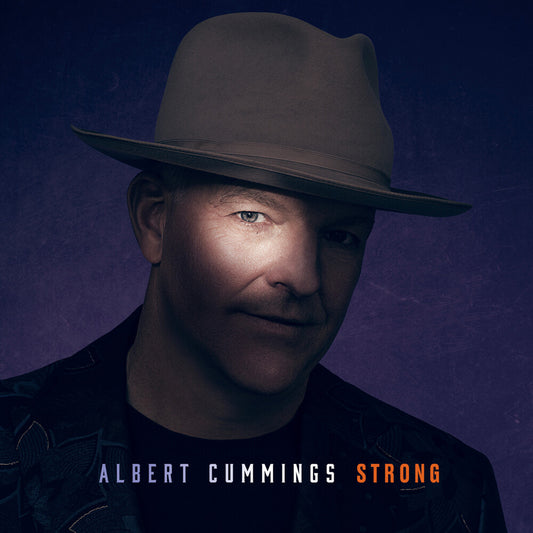 the album cover for Albert Cummings - Strong