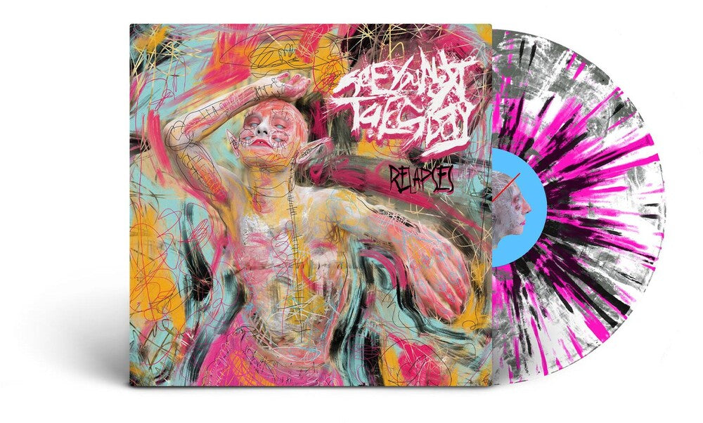 the album cover for See You Next Tuesday - Relapses (Blk) [Clear Vinyl] (Pnk) (Wht) (Spla)