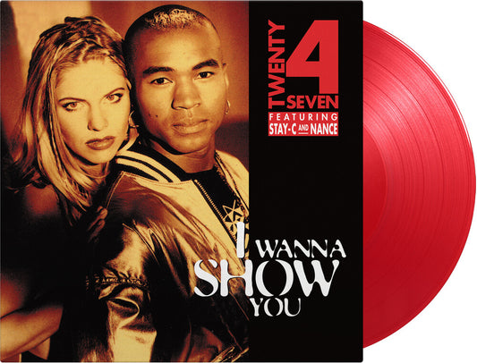 the album cover for Twenty 4 Seven - I Wanna Show You [Colored Vinyl] [Limited Edition] [180 Gram] (Red) (Aniv)