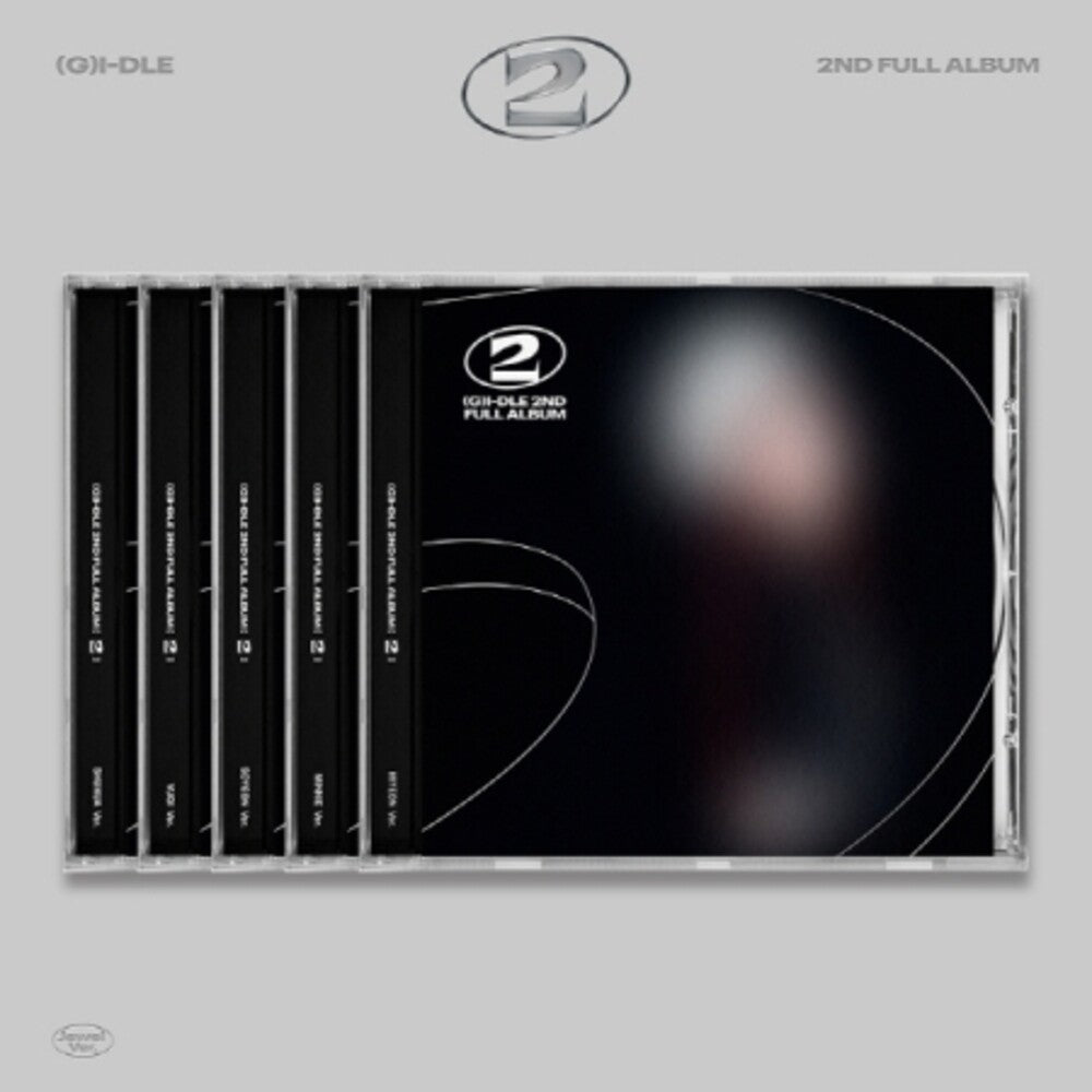 the album cover for i-dle - 2 - Jewel Case Version - Random Cover [With Booklet] (Phot)