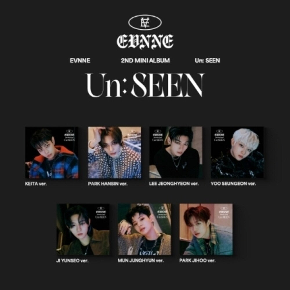 the album cover for Evnne - Un: Seen - Digipack Version [With Booklet] (Phot) [Digipak]