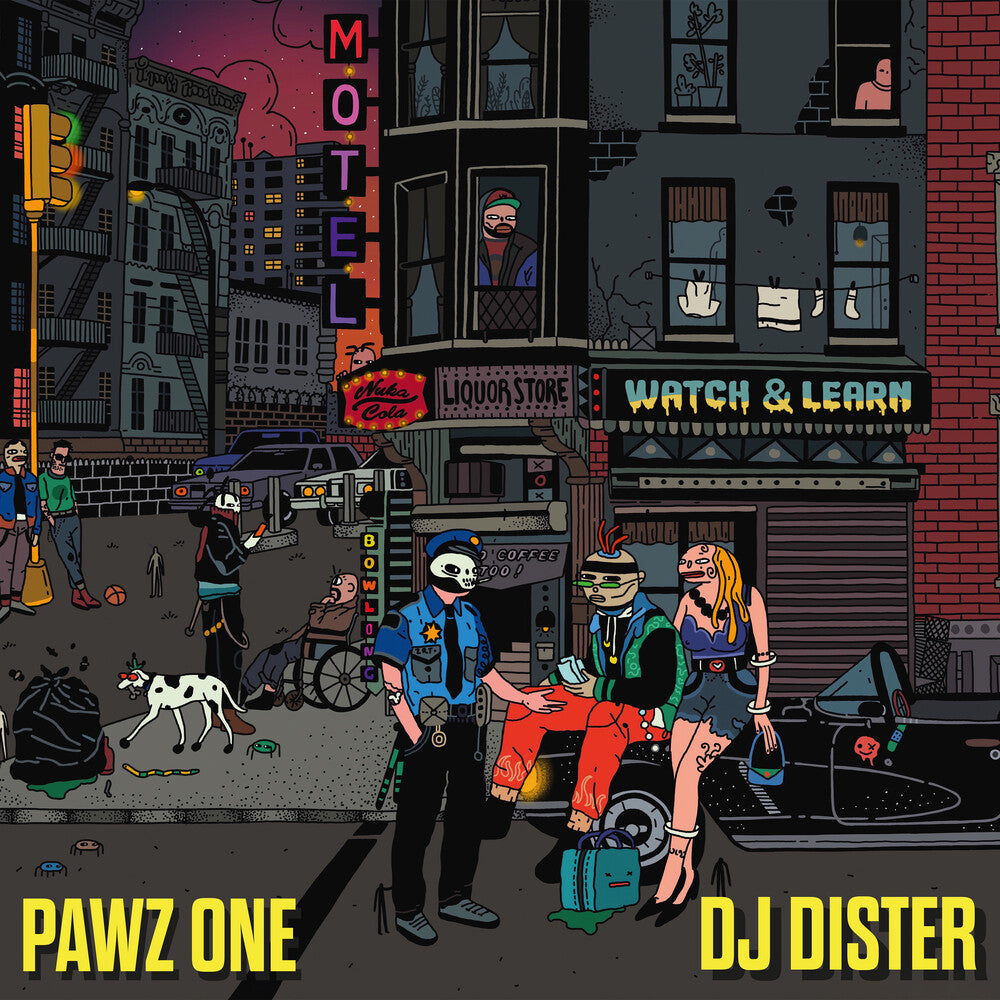 the album cover for Pawz One & Dj Dister - Watch & Learn