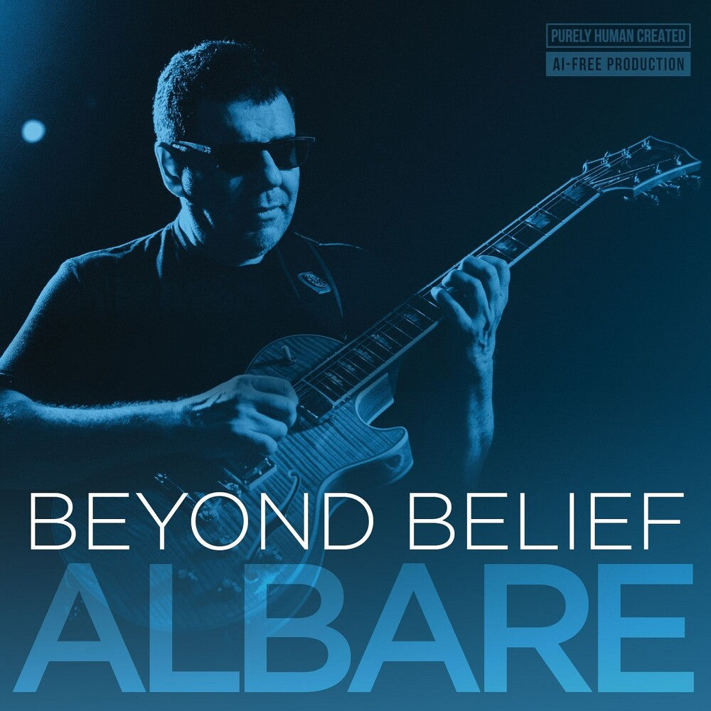 the album cover for Albare - Beyond Belief