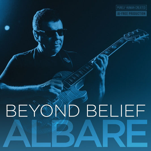 the album cover for Albare - Beyond Belief