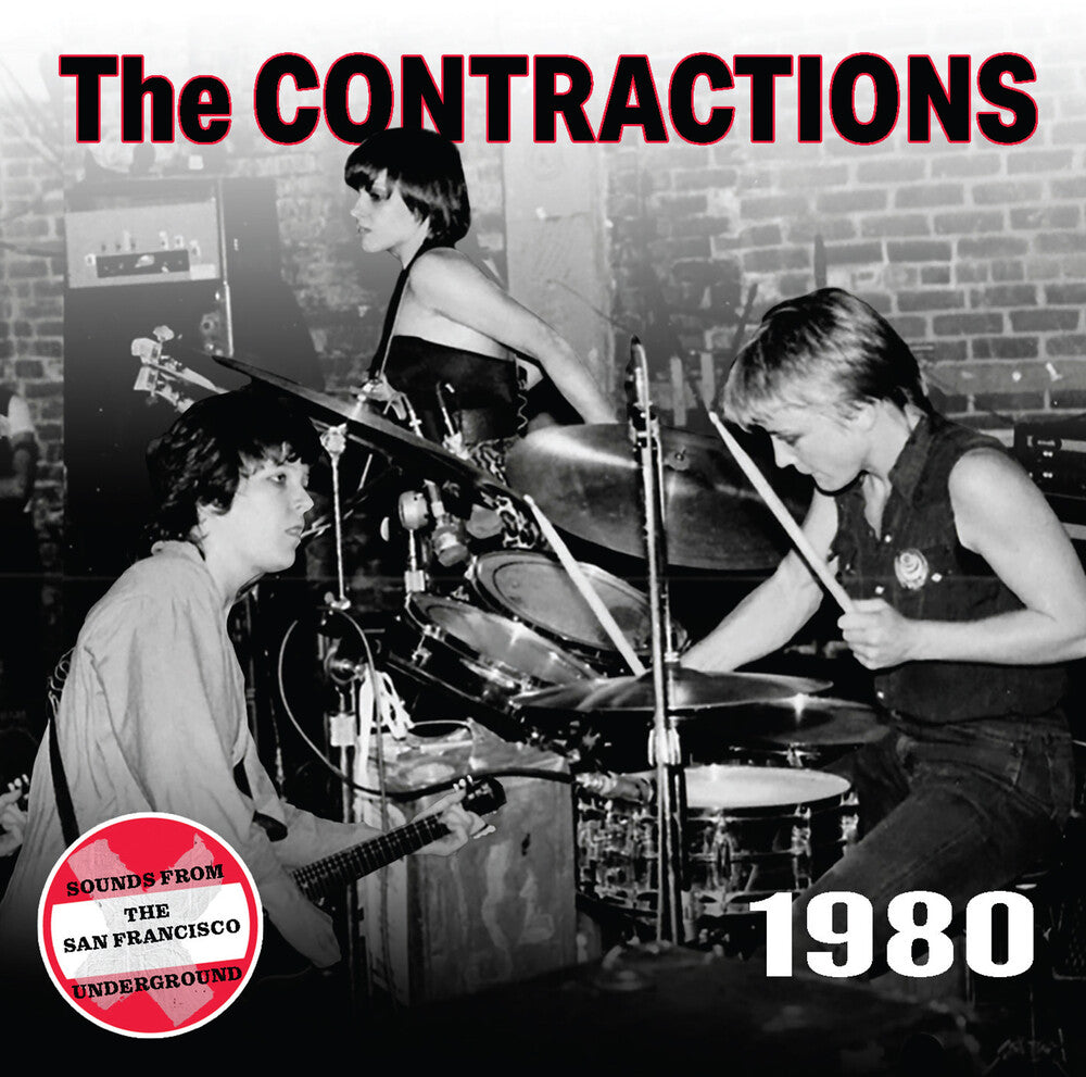 the album cover for Contractions - 1980