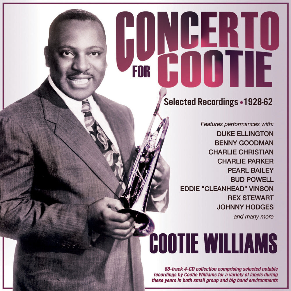 the album cover for Cootie Williams - Concerto For Cootie: Selected Recordings 1928-62