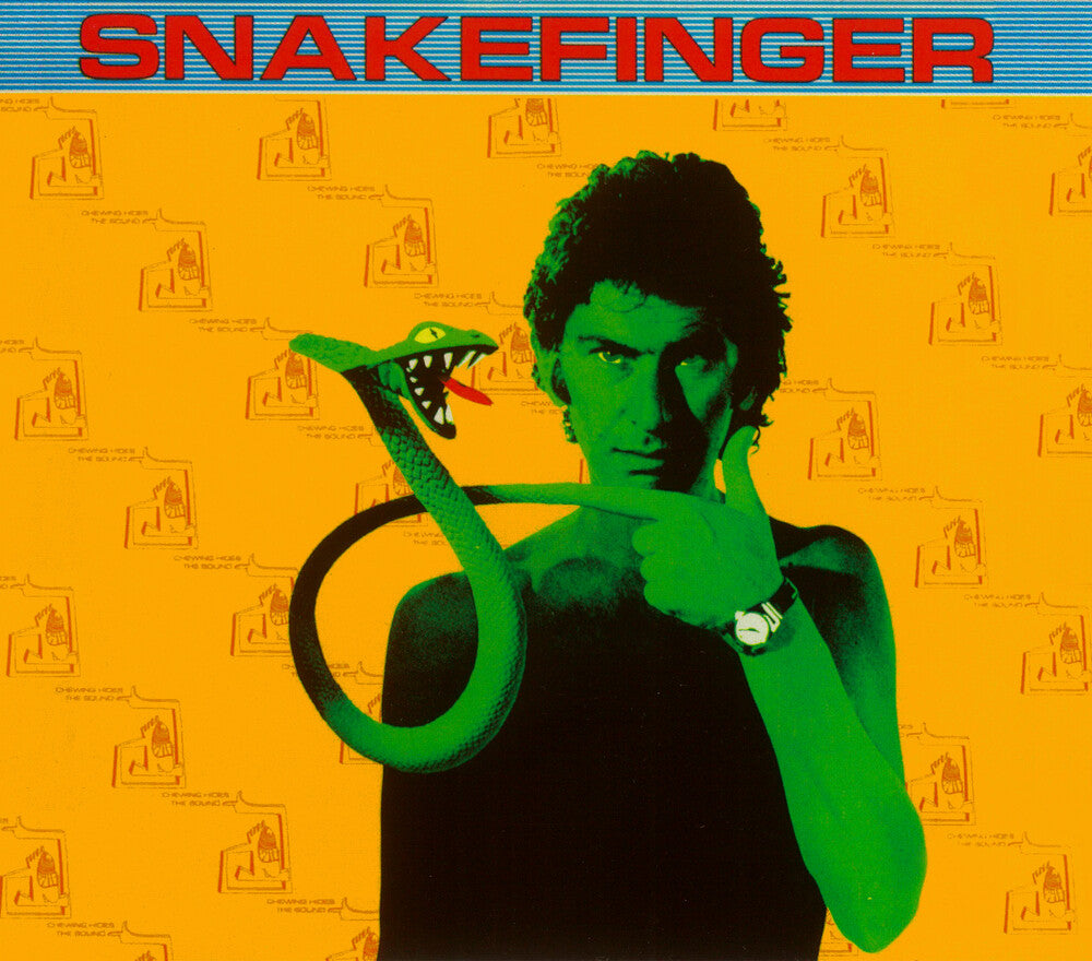 the album cover for Snakefinger - Chewing Hides The Sound [Deluxe]