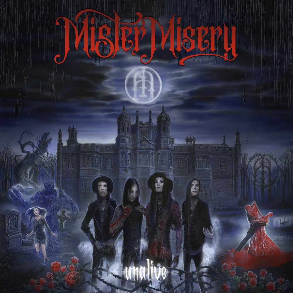 the album cover for Mister Misery - Unalive [Colored Vinyl] [Limited Edition] (Purp)