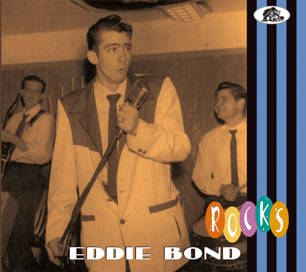the album cover for Eddie Bond - Rocks