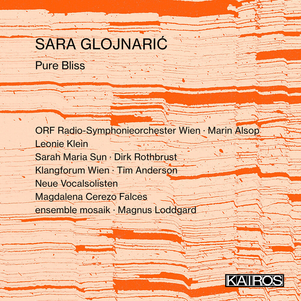 the album cover for Sara Glojnaric - Pure Bliss
