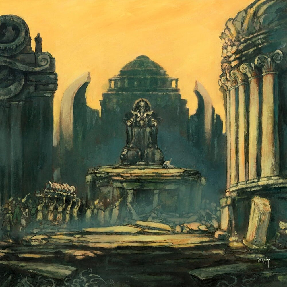 the album cover for Stygian Crown - Funeral For A King (Uk)