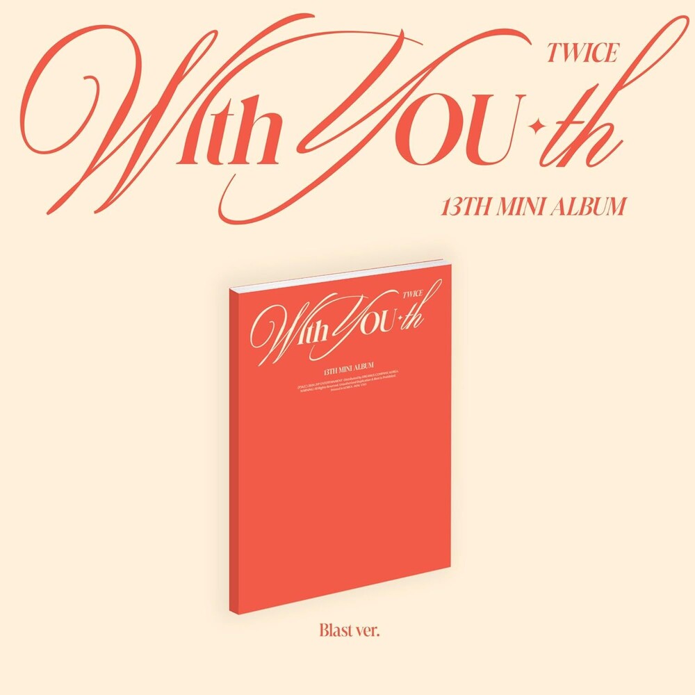 the album cover for TWICE - With YOU-th [Blast ver.]