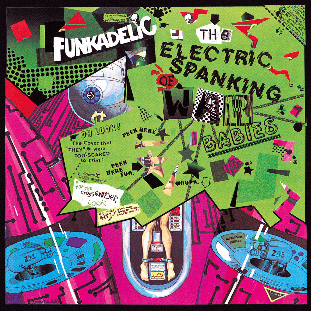 the album cover for Funkadelic - Electric Spanking Of War Babies