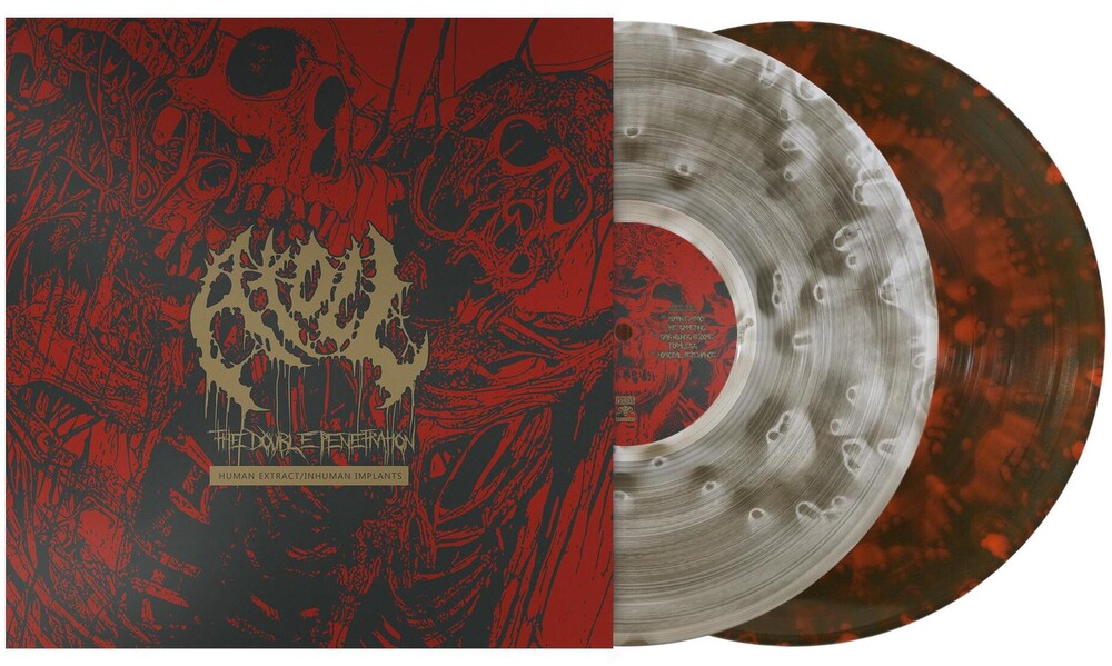 the album cover for Atoll - Human Extract & Inhuman Implants : The Double