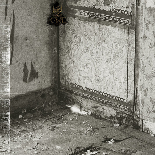 the album cover for Khanate - Clean Hands Go Foul - Gold Nugget [Colored Vinyl] (Gol)