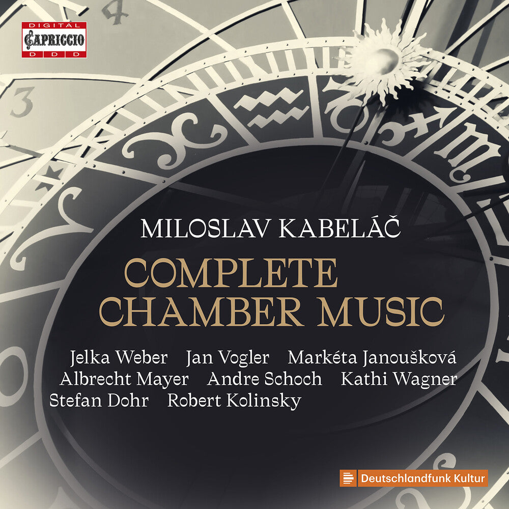 the album cover for Kabelac / Vogler / Janouskova - Complete Chamber Music