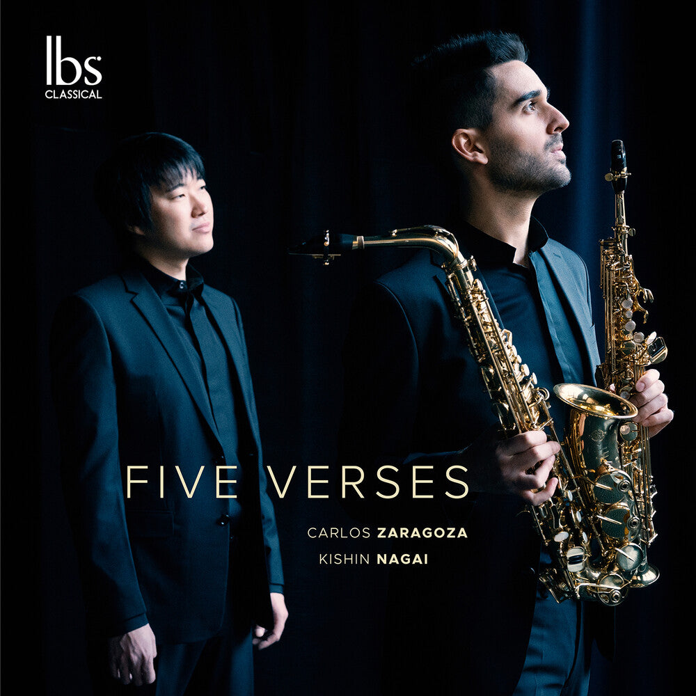 the album cover for Bass / Caplet / Zaragoza - Five Verses