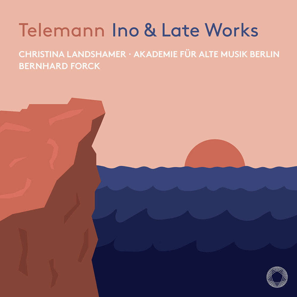 the album cover for Telemann / Landshamer / Forck - Ino & Late Works