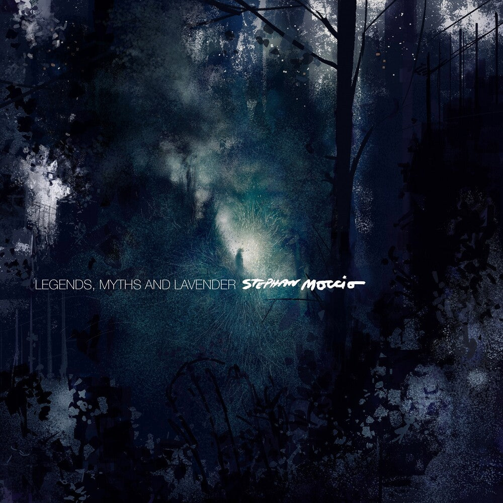 the album cover for Stephan Moccio - Legends, Myths and Lavender