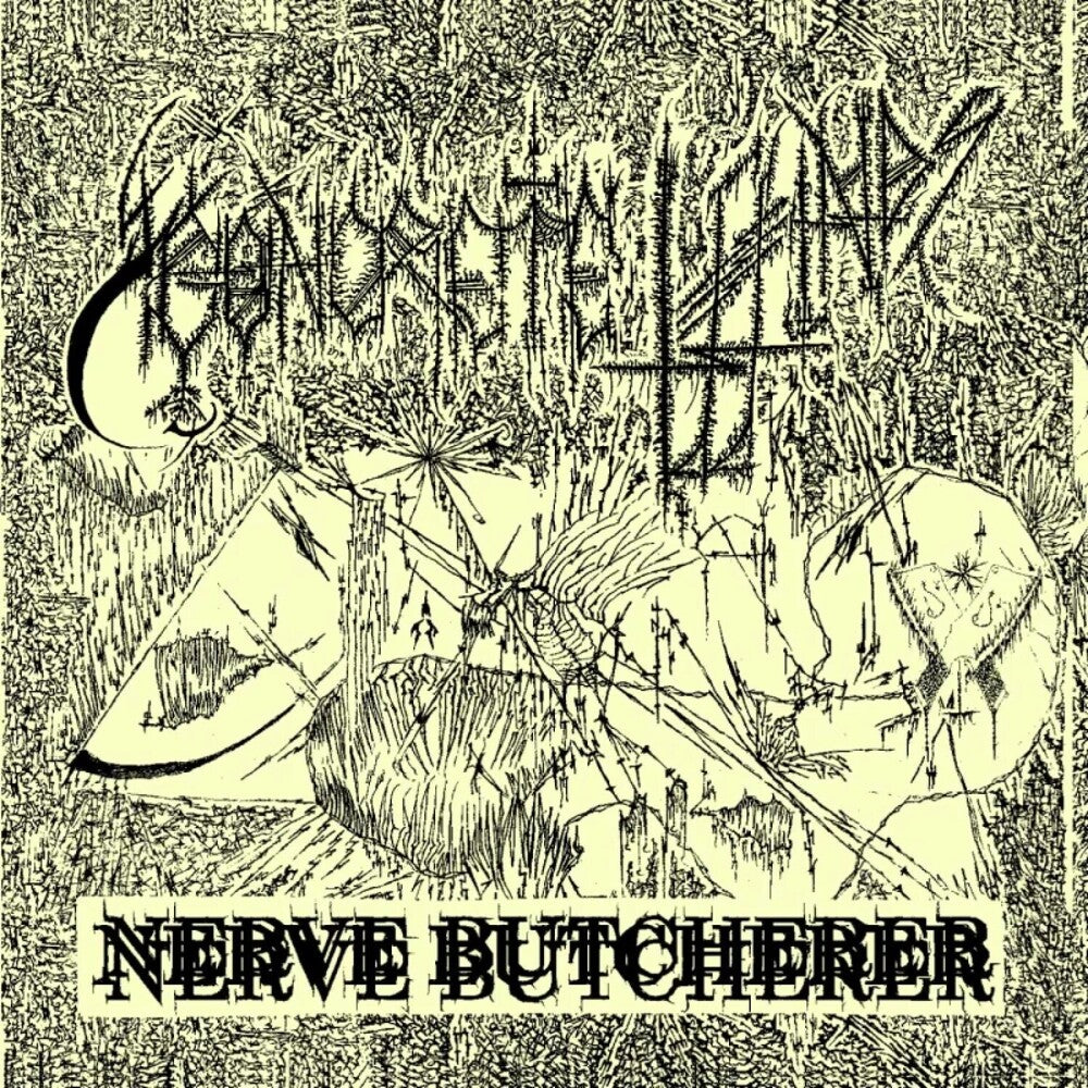 the album cover for Concrete Winds - Nerve Butcherer
