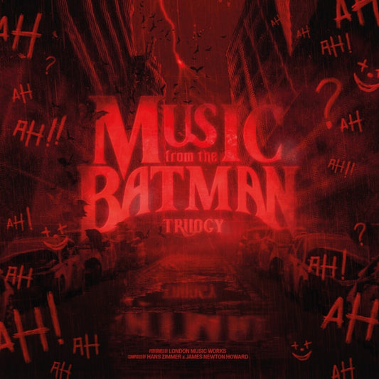 the album cover for London Music Works (Colv) (Red) - Music From Batman - O.S.T. [Colored Vinyl] (Red)