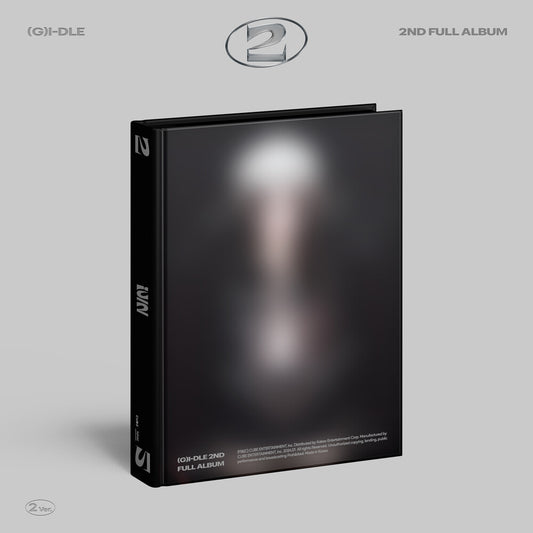 the album cover for i-dle - 2 (2 Ver.) (Post) (Stic) (Phob) (Phot)