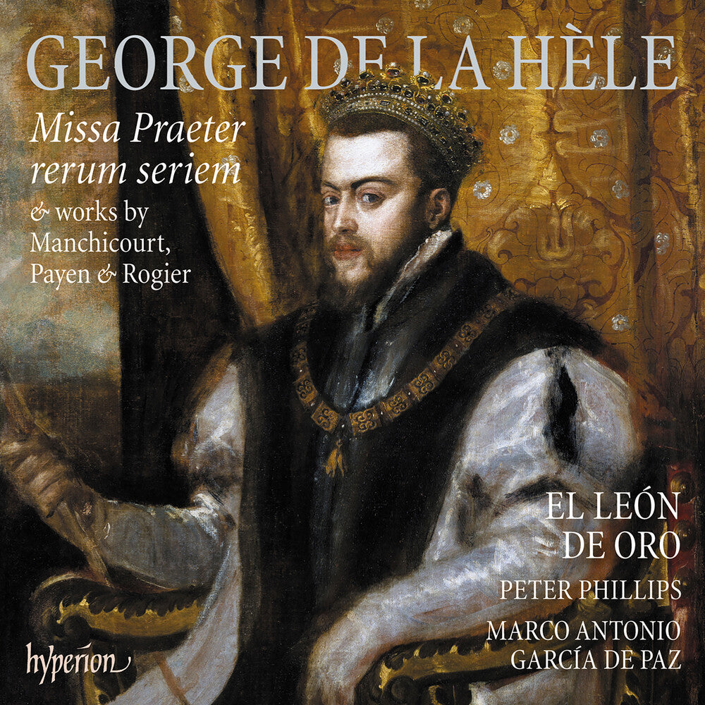 the album cover for El Leon De Oro - La Hele: Missa Praeter Rerum Seriem