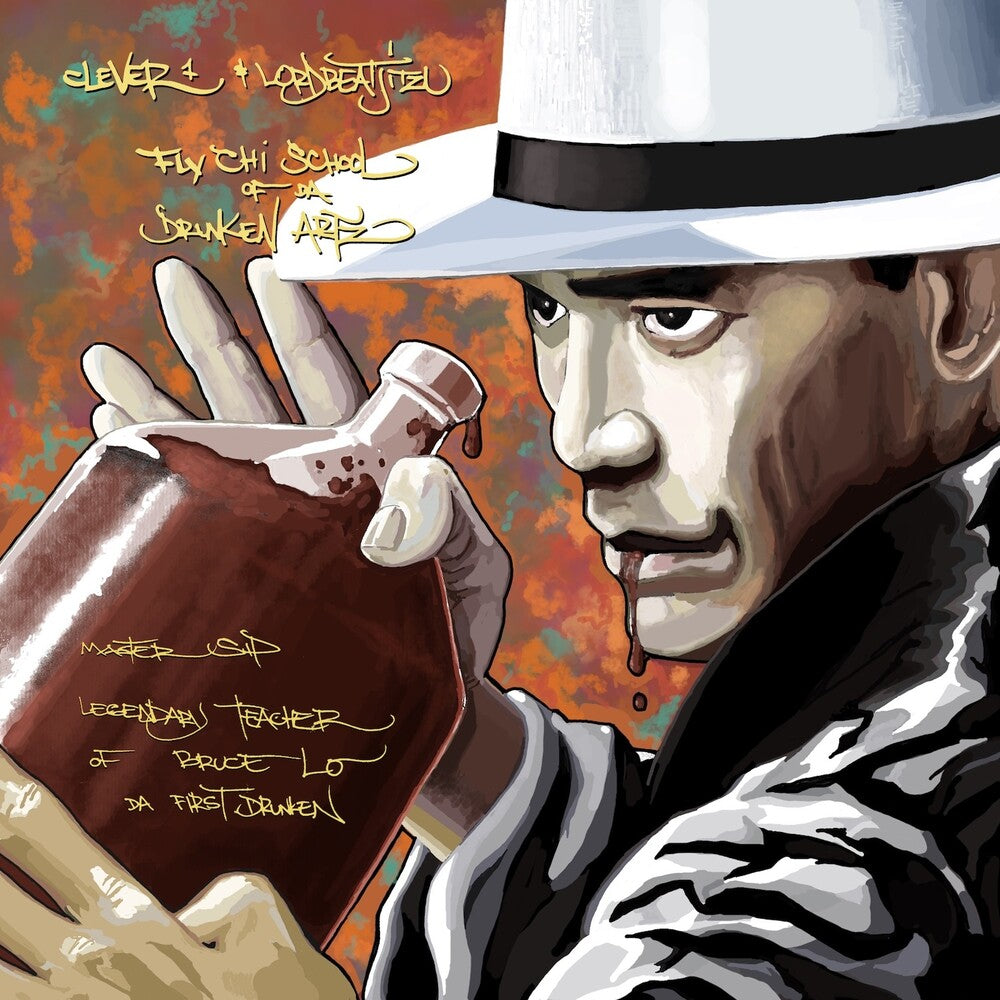 the album cover for Da Buze Bruvaz Presents Clever 1 X Lord Beatjitzu - Master Sip, Legendary Teacher of Bruce Lo