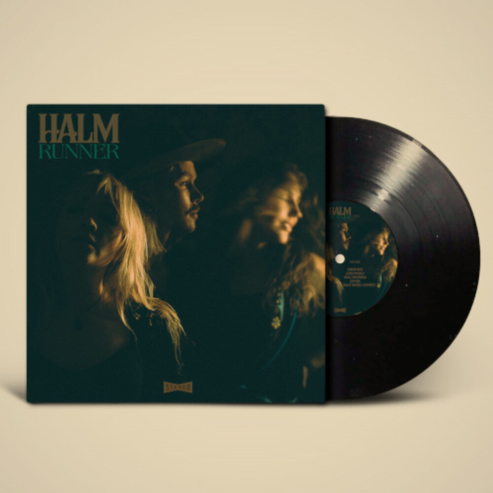 the album cover for Halm - Runner