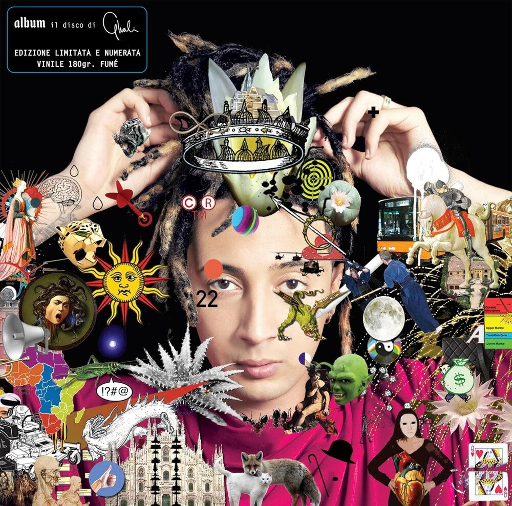 the album cover for Ghali - Album (Ita)