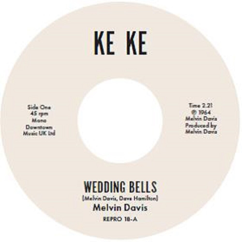 the album cover for Davis, Melvin - Wedding Bells / It's No News