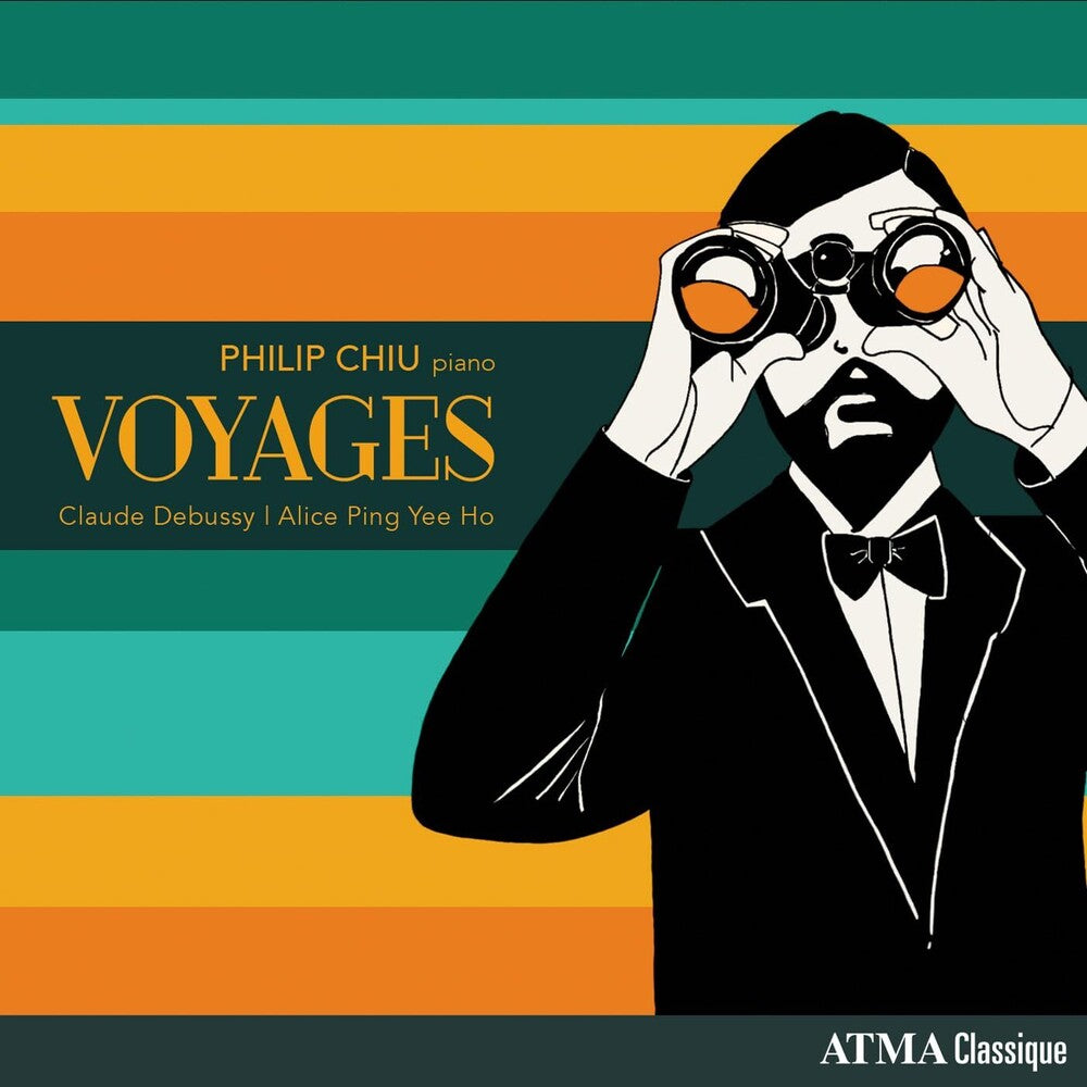the album cover for Philip Chiu - Voyages