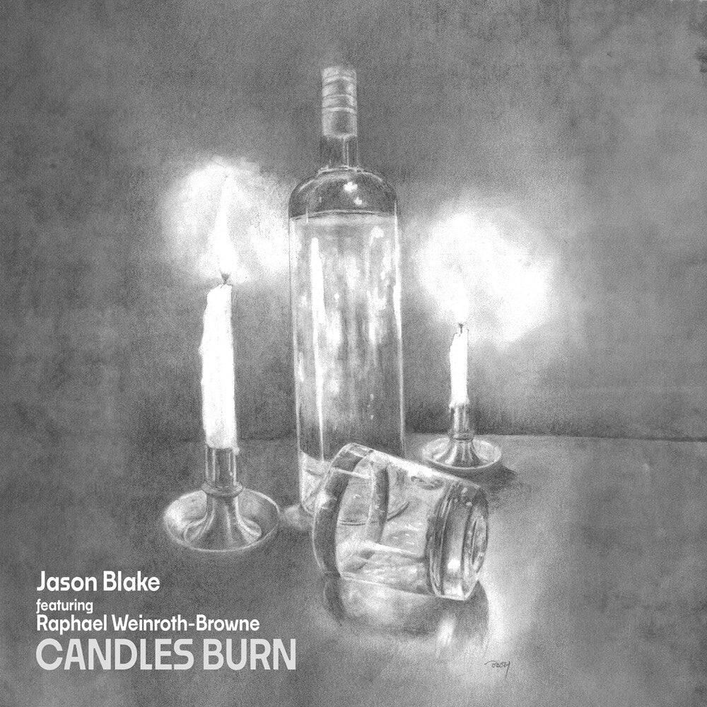the album cover for Jason Blake - Candles Burn