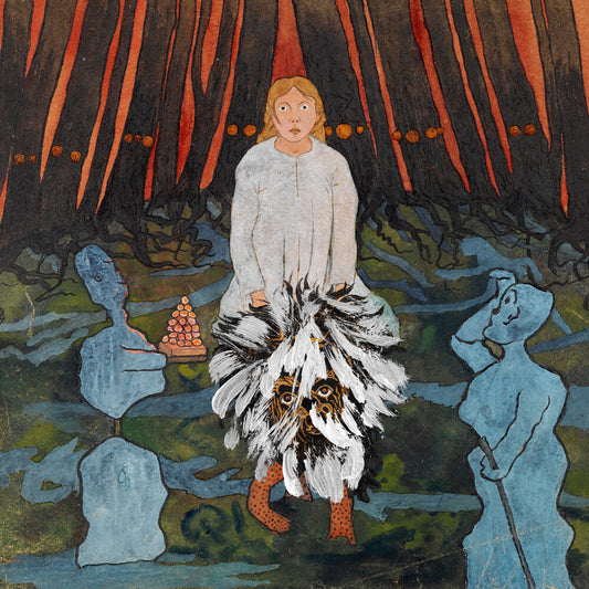 the album cover for gglum - Garden Dream - Clear Orange [Colored Vinyl] [Clear Vinyl] (Org)