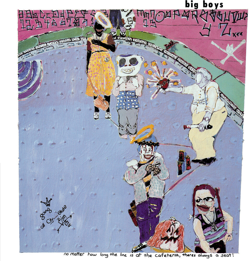 the album cover for Big Boys - No Matter How Long The Line Is At - Purple [Colored Vinyl]