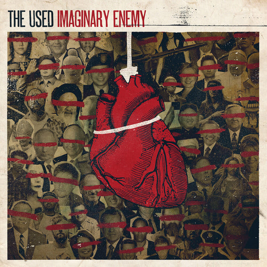 The Used - Imaginary Enemy [Indie Exclusive] Orange Black & White (Blk)