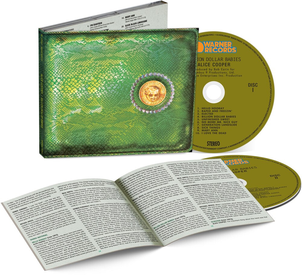 the album cover for Alice Cooper - Billion Dollar Babies (50th Anniversary Edition)