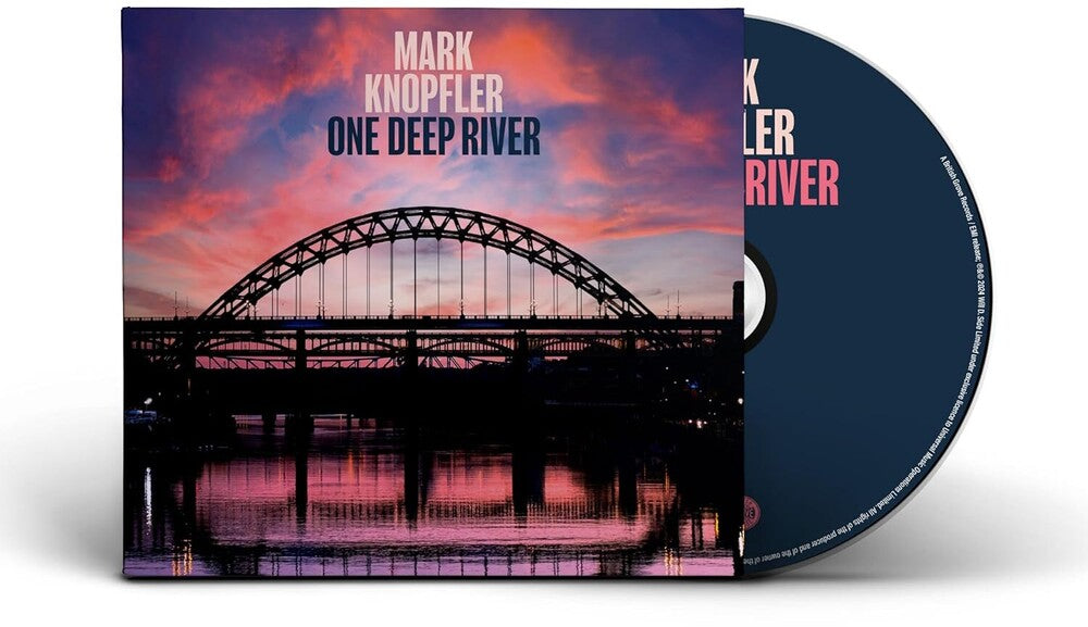 the album cover for Mark Knopfler - One Deep River [CD]