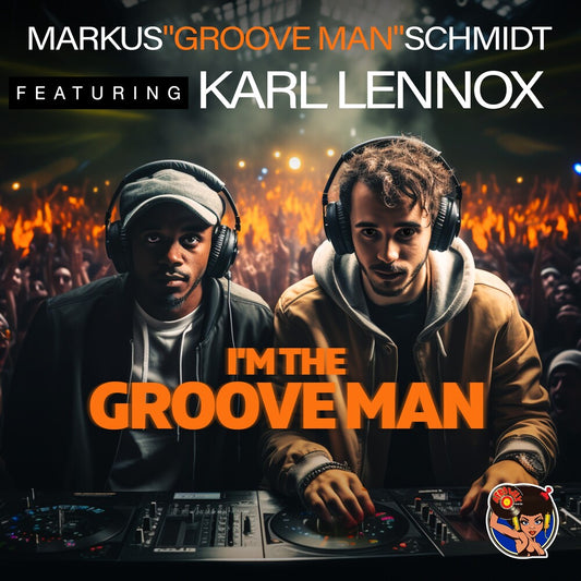 the album cover for Markus Schmidt  Groove Man Featuring Karl Lennox - Don't Worry, Be Happy (Mod)