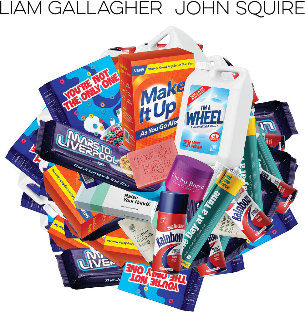 the album cover for Liam Gallagher & John Squire - Liam Gallagher & John Squire [CD]