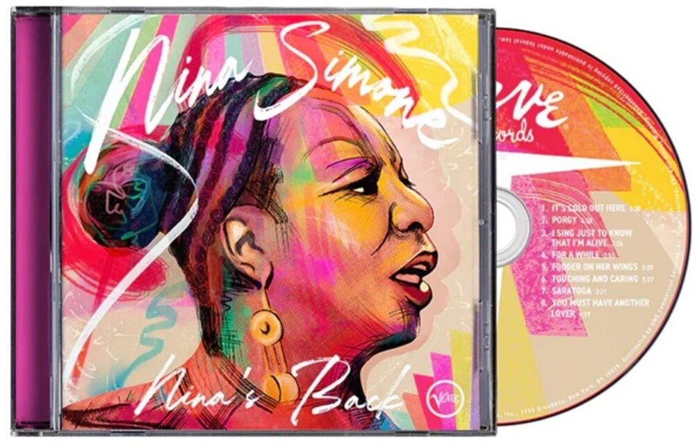 the album cover for Nina Simone - Nina's Back