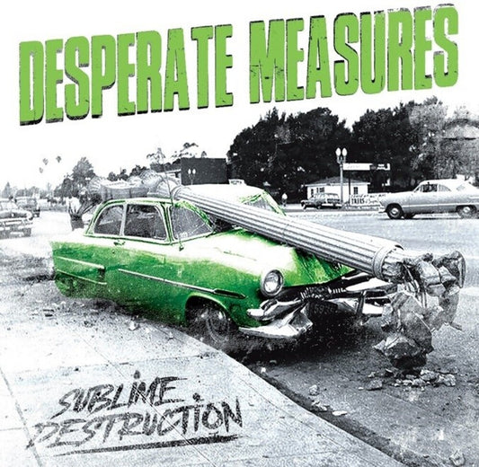 the album cover for Desperate Measures - Sublime Destruction (Uk)