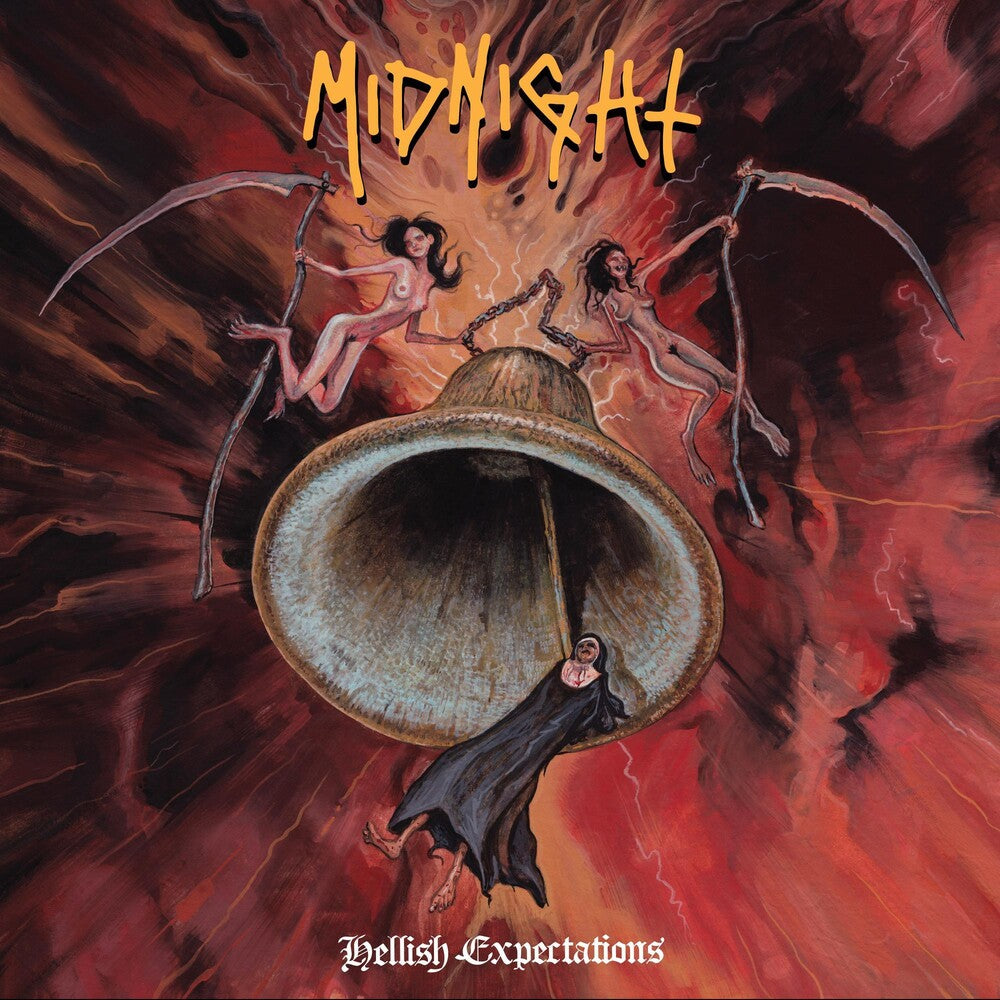 the album cover for Midnight - Hellish Expectations