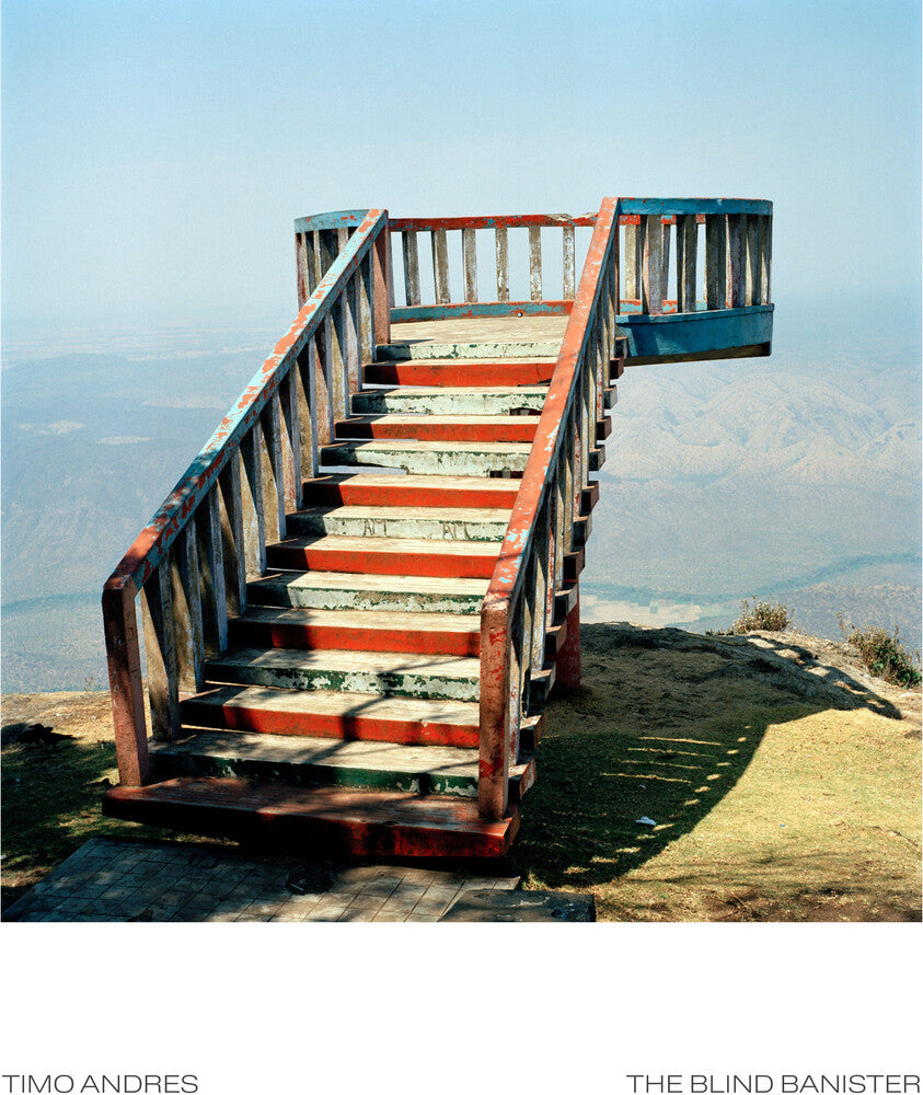 the album cover for Timo Andres  / Metropolis Ensemble / Cyr,Andrew - Timo Andres: The Blind Banister