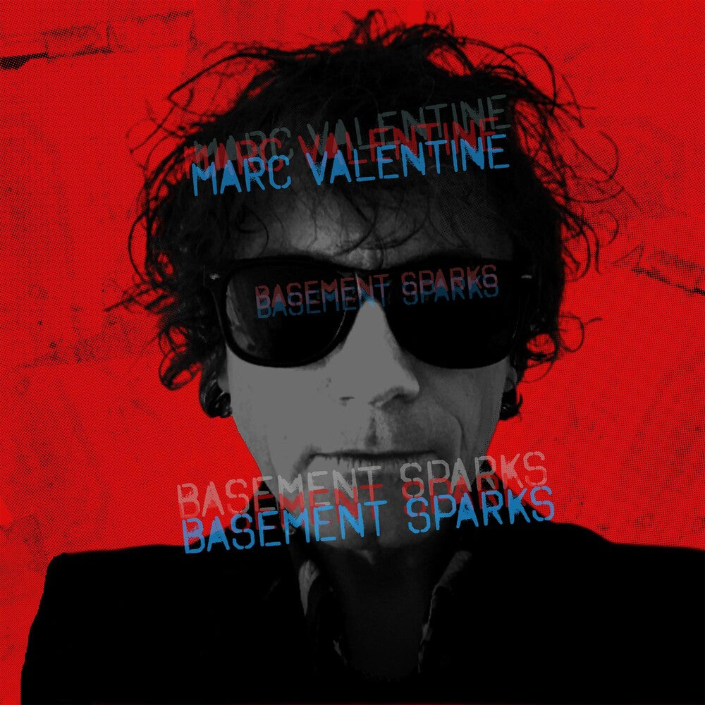 the album cover for Marc Valentine - Basement Sparks