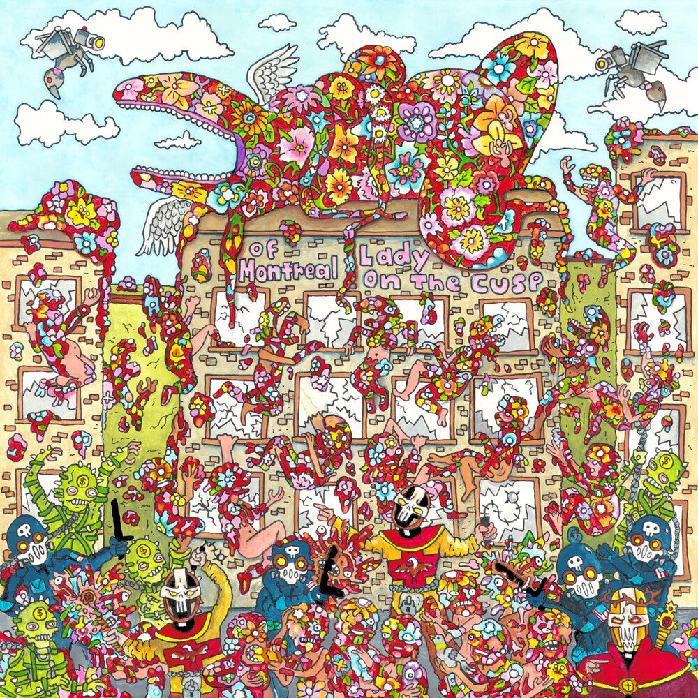 the album cover for Of Montreal - Lady On The Cusp