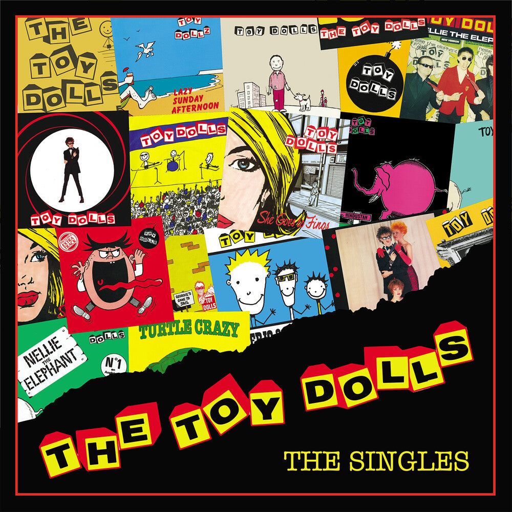 the album cover for Toy Dolls - Singles (Uk)