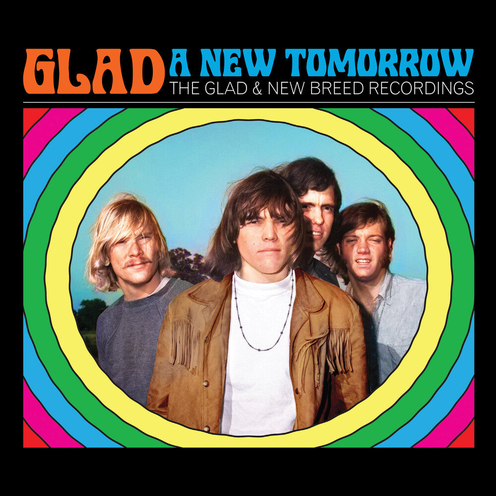 the album cover for Glad - New Tomorrow: The Glad & New Breed Recordings (Uk)