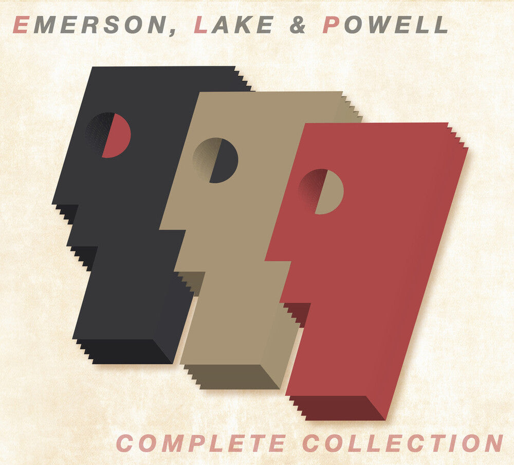 the album cover for Emerson Lake & Powell - Complete Collection (Uk)