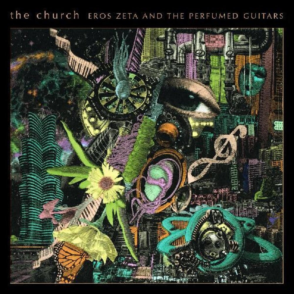 the album cover for Church - Eros Zeta & The Perfumed Guitars